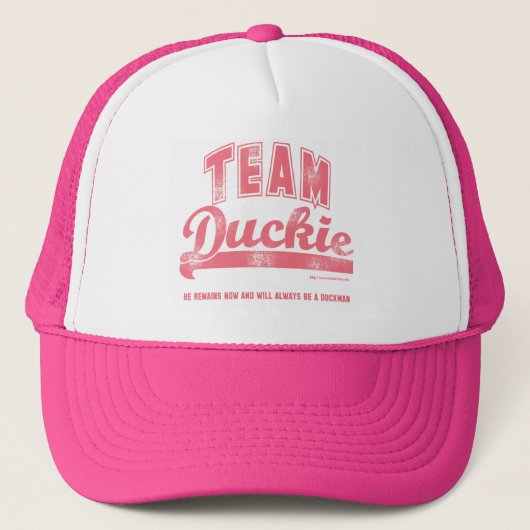 Team Duckie Trucker Pet (Voorkant)