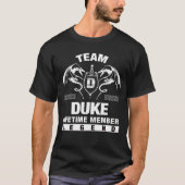 Team DUKE - Levenslang lid T-shirt (Voorkant)