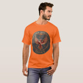 Team E – MAGMA INTENSITY Emblem | Fiery Power  T-shirt (Voorkant volledig)