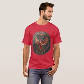 Team E – MAGMA INTENSITY Emblem | Fiery Power T-shirt (Voorkant volledig)