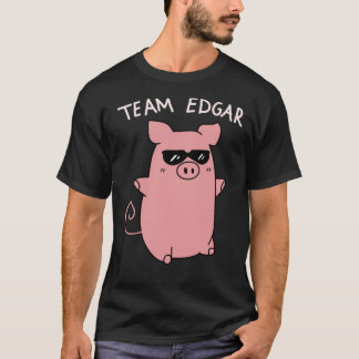 Team edgar Pink-varkenspaluten Essential T-Shirt