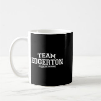 Team Edgerton _ Trots op familienaam achternaam Koffiemok