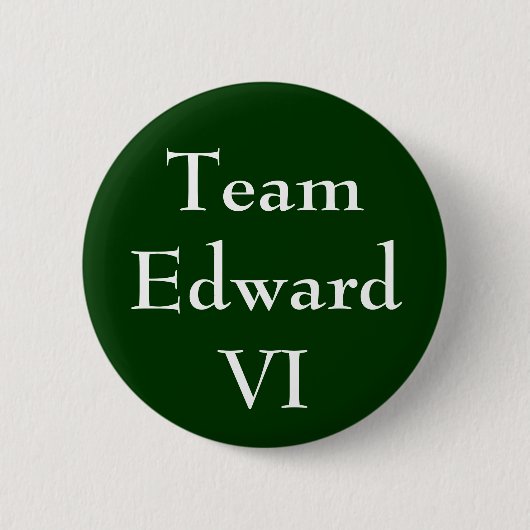 Team Edward VI Ronde Button 5,7 Cm (Voorkant)