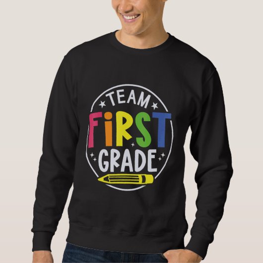 Team Eerstegraads Docent Student Terug Naar School Trui (Voorkant)