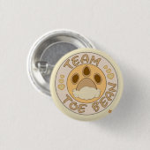 Team Eevee Toe Beans Ronde Button 3,2 Cm (Voorkant /achterkant)