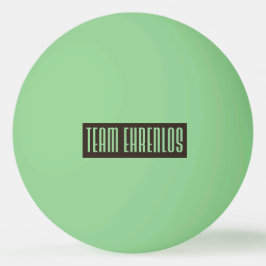 Team Ehrenlos Glow in the Dark Tischtennisball Pingpongbal