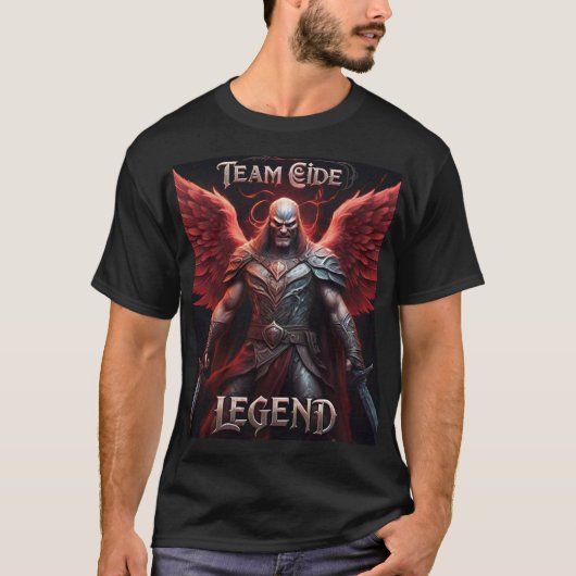 Team Eidi Legend Warrior Eid Mannen T-shirt (Voorkant)