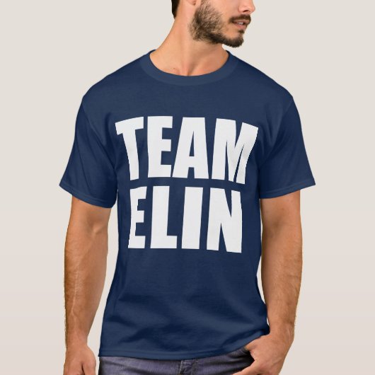 TEAM ELIN T-shirts, Sweats, Bags T-shirt (Voorkant)