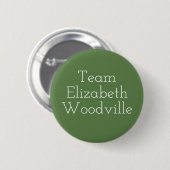 Team Elizabeth Woodville Ronde Button 5,7 Cm (Voorkant /achterkant)