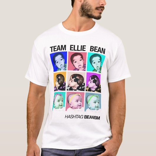 Team Ellie Bean T-shirt (Voorkant)
