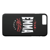 Team Emma Lifetime Lid Case-Mate iPhone Case (Achterkant (Horizontaal))