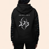 Team- en staatsboogschieten vrouwen hoodie