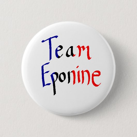 Team Eponine Button (Voorkant)