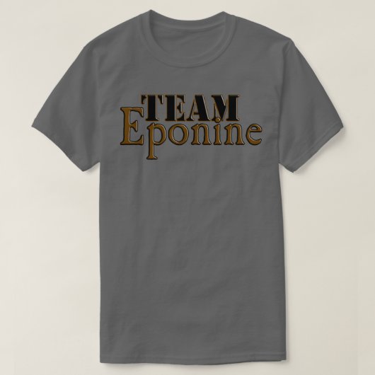 Team Eponine T-shirt (Design voorkant)