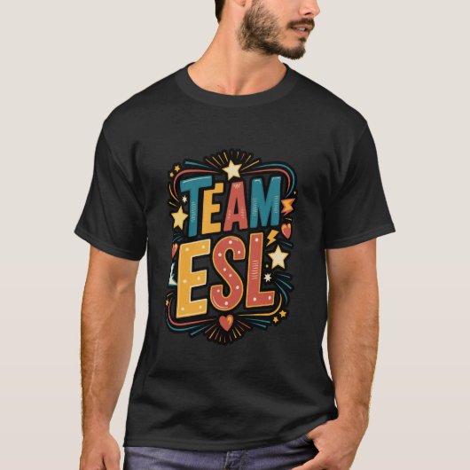 Team ESL Teacher Squad T-shirt (Voorkant)