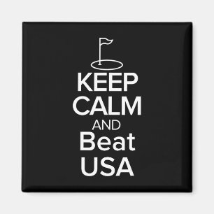 Team Europa Blijf Kalm En Versla Usa Golf Cup Magneet