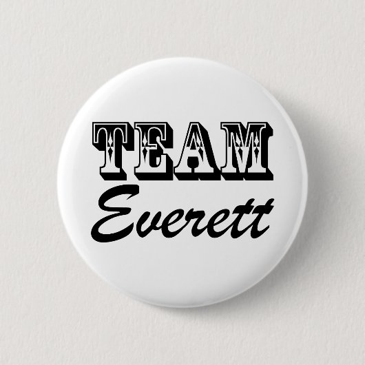 Team Everett Badge Ronde Button 5,7 Cm (Voorkant)
