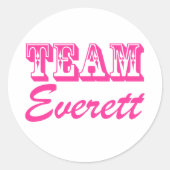 Team Everett Stickers (Voorkant)