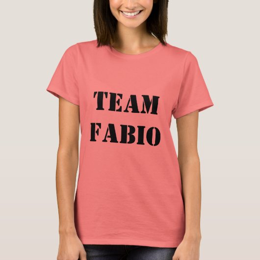TEAM FABIO T-SHIRT (Voorkant)
