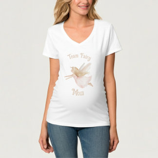 Team Fairy Mom T-shirt voor Baby shower