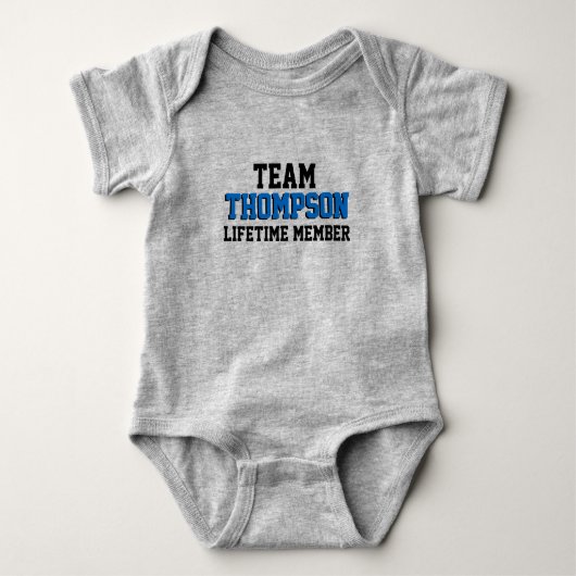 Team Family Lifetime Member - Foster Adopt Romper (Voorkant)
