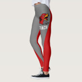 Team & Fan Red en Grey Redhawk Mascot Leggings (Links)