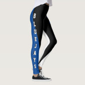 Team & Fan Royal Blue/Black/White Mascot Leggings (Rechts)