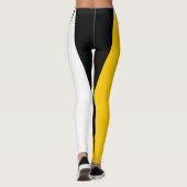 Team & Fan Zwart/Groen/Goud/Wit Mascotte Leggings (Achterkant)