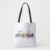 Team Fandras Canvas tas (Voorkant)