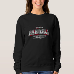 Team FARRELL Familienaam Naam Achternaam Lid Trui