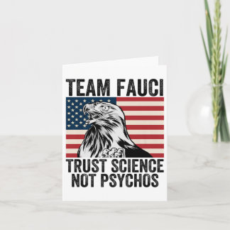 Team Fauci Anti Trump Dr. Anthony Fauci 2028 Premi Kaart