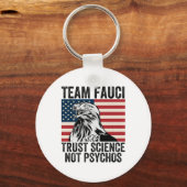 Team Fauci Anti Trump Dr. Anthony Fauci 2028 Premi Sleutelhanger (Voorkant)