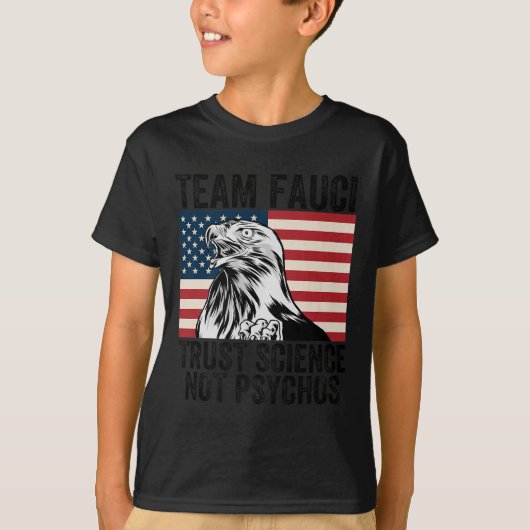 Team Fauci Anti Trump Dr. Anthony Fauci 2028 Premi T-shirt (Voorkant)