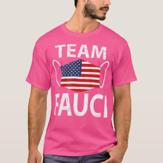 Team Fauci Shirt Quarantine Mask Sociale Afstand T