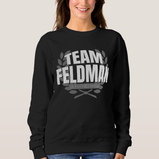 Team Feldman Proud Family Member Feldman Trui (Voorkant)