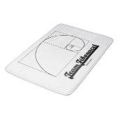 Team Fibonacci (Fibonacci Spiral) Badmat (Gekanteld)