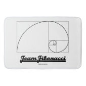 Team Fibonacci (Fibonacci Spiral) Badmat (Voorkant)
