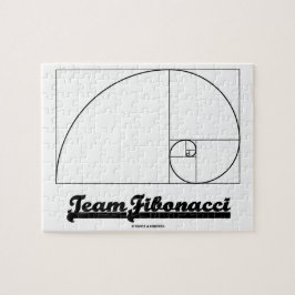 Team Fibonacci (Fibonacci Spiral) Legpuzzel