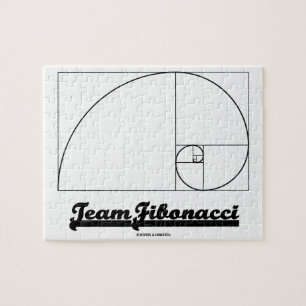 Team Fibonacci (Fibonacci Spiral) Legpuzzel