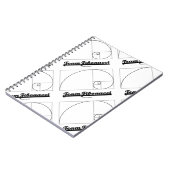 Team Fibonacci (Fibonacci Spiral) Notitieboek (Linkerzijde)