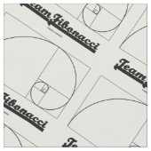 Team Fibonacci (Fibonacci Spiral) Stof (Close Up)