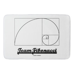 Team Fibonacci (Spiraal Fibonacci) Badmat