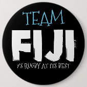 TEAM FIJI-toets Ronde Button 6,0 Cm (Voorkant)