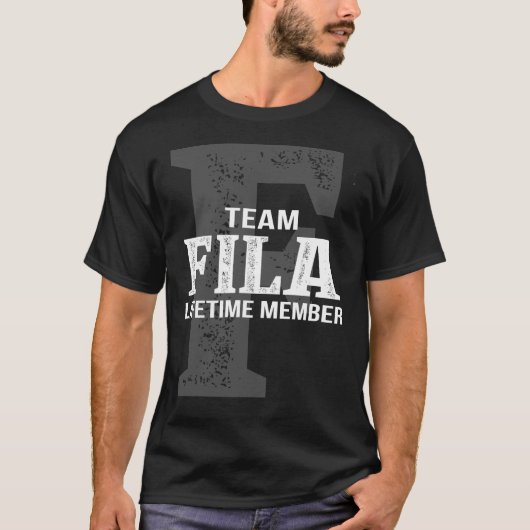 Team FILA Levenslang Lid T-shirt (Voorkant)
