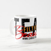 Team Filthy Beauful mok (Voorkant links)