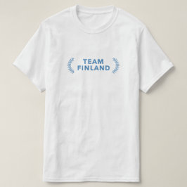 Team Finland T-Shirt Voorzijde