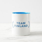 Team Finland Tweekleurige Koffiemok (Center)