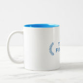 Team Finland Tweekleurige Koffiemok (Links)