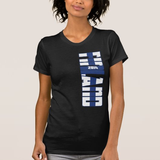Team Finland Wereldbeker 2014 T-shirt (Voorkant)