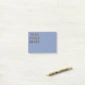Team First Grade, Novelty School Post-IT Notes (Op bureau)